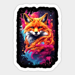 Fox Nebula Sticker